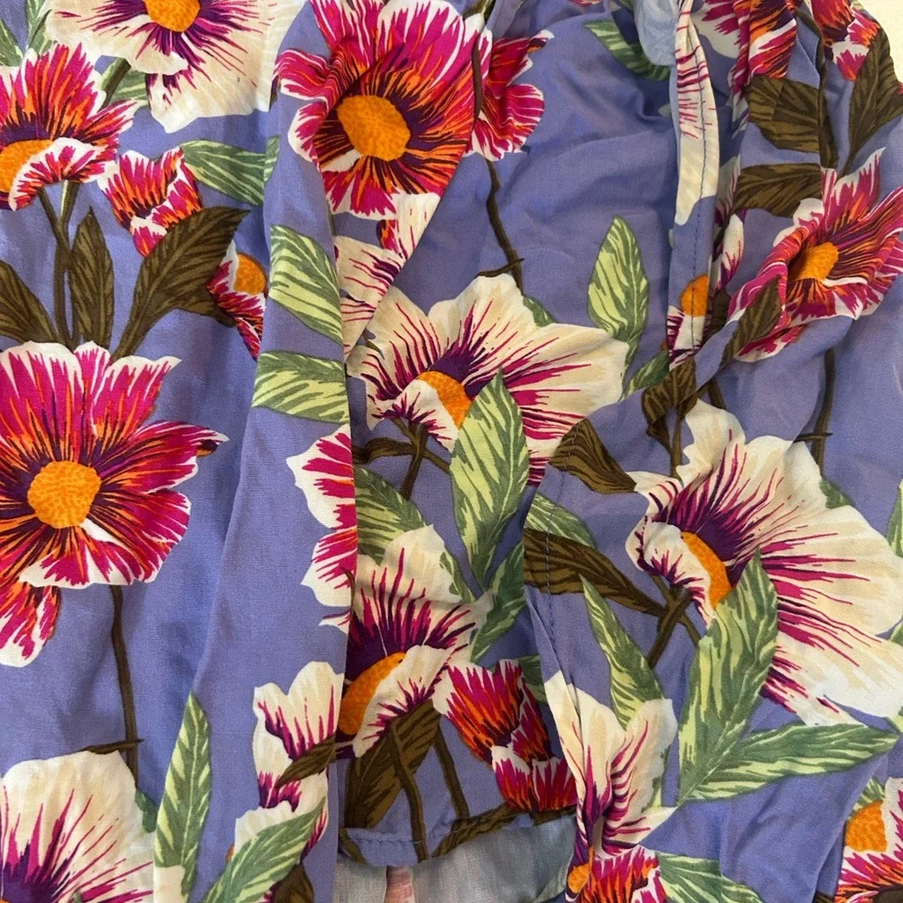 L*space riptide high low slip knot maxi dress lost in Ibiza purple floral print - Picture 11 of 13